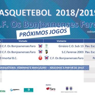 Agenda Semanal da Secção de Basquetebol