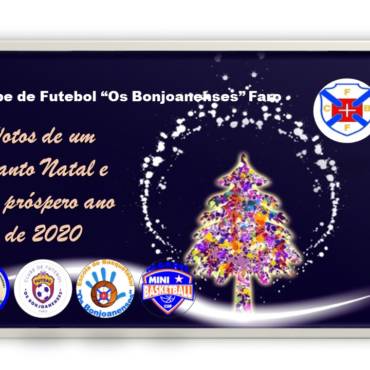 Bom Natal e um ano de 2020 cheio de prosperidade