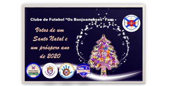 Bom Natal e um ano de 2020 cheio de prosperidade