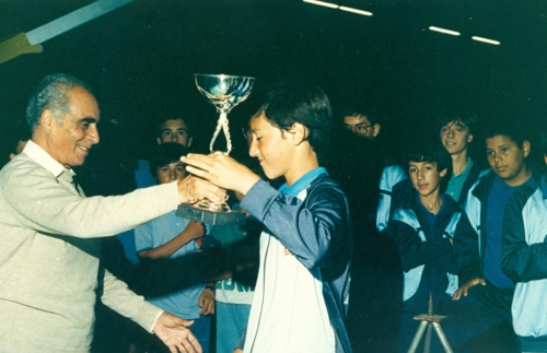 Entrega de Trofeu 87-88